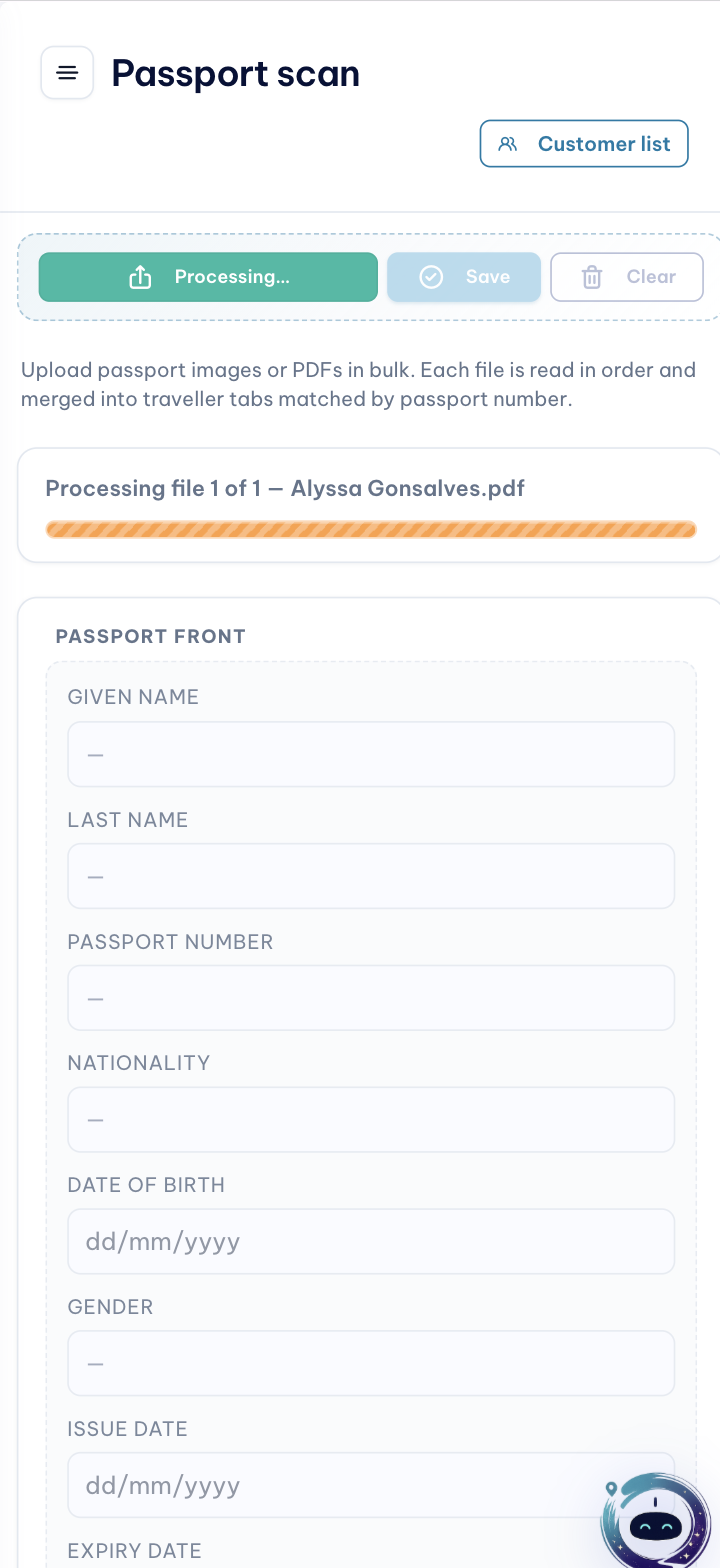 Passport Scanner